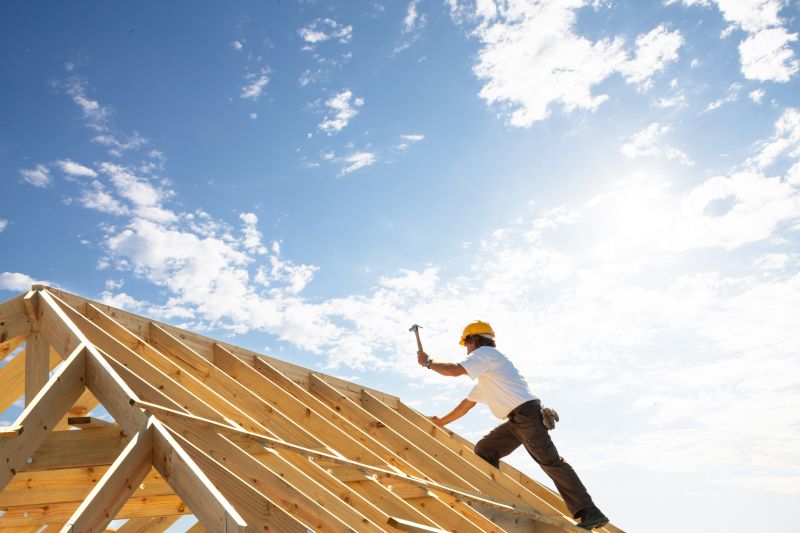 A Frame Roof Installation in Castle Rock, CO