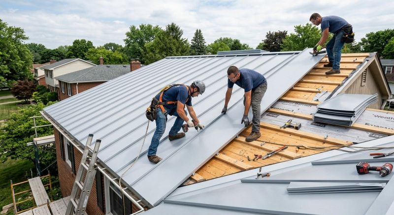 Aluminum Roof Installation in Denver, CO
