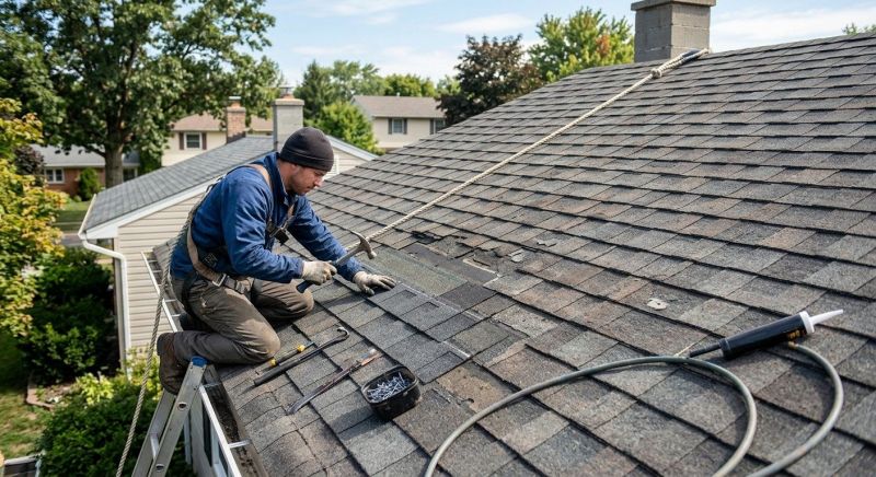 Asphalt Roof Leak Repair in Denver County, CO
