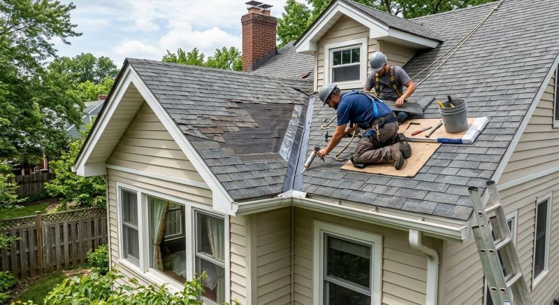 Asphalt Roof Repair in Denver County, CO