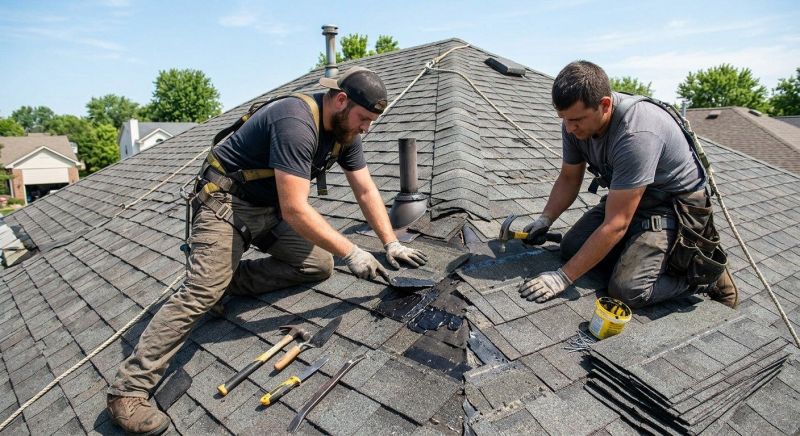 Asphalt Roof Repair in Larkspur, CO