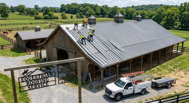 Barn Roof Installation in Castle Rock, CO