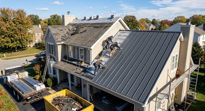 Barn Roof Replacement in Douglas County, CO