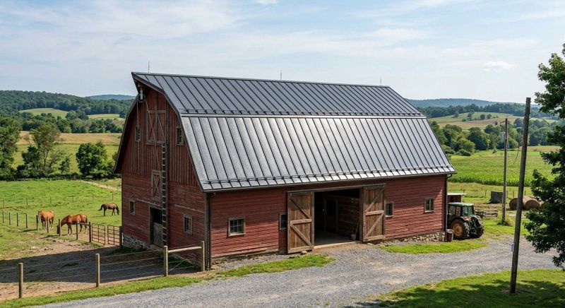 Barn Roof Replacement in Castle Rock, CO