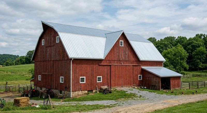 Barn Roof Replacement in Parker, CO