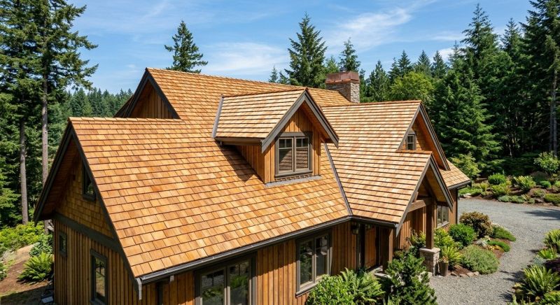 Cedar Roof Installation in Douglas County, CO