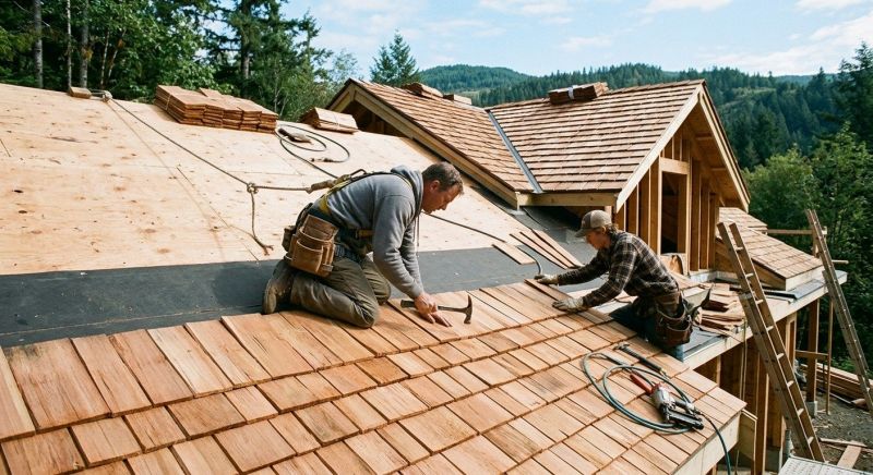 Cedar Roof Installation in Englewood, CO