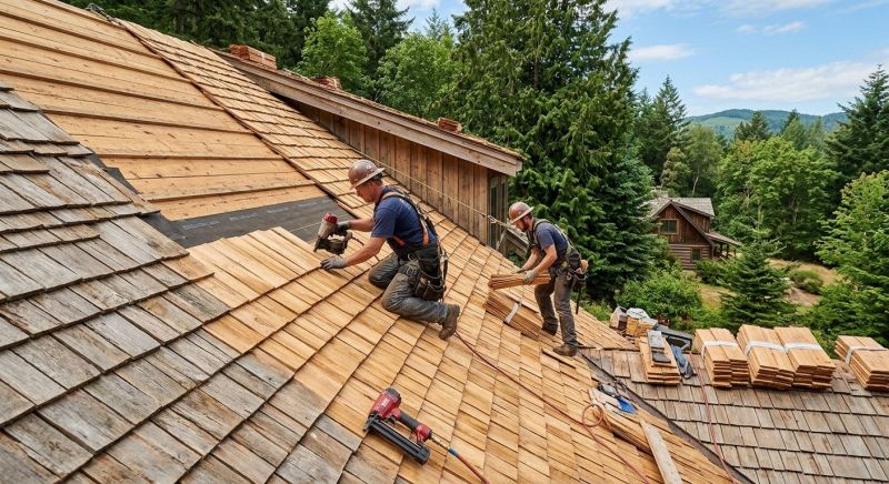 Cedar Roof Installation in Kiowa, CO