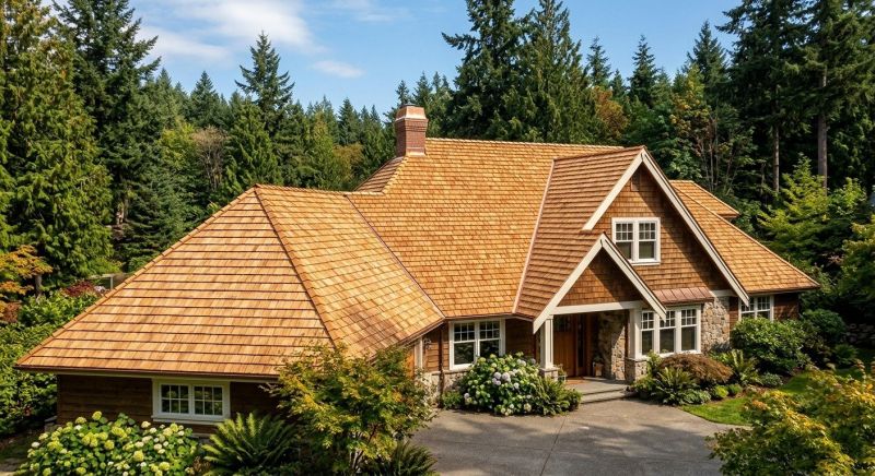 Cedar Roof Installation in Morrison, CO