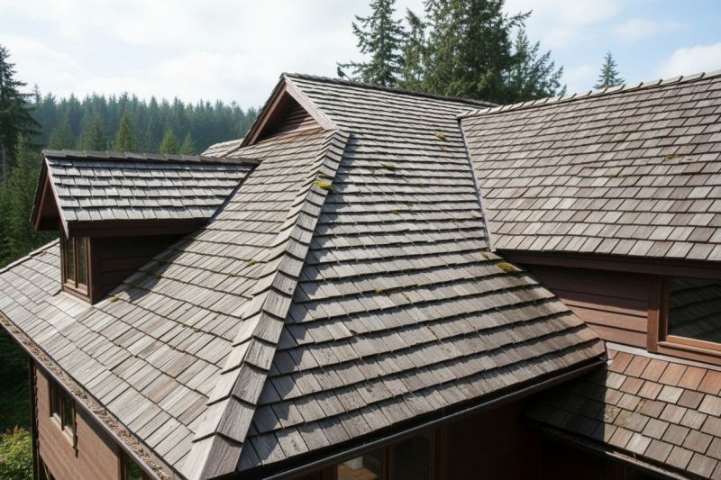 Cedar Roof Replacement in Larkspur, CO