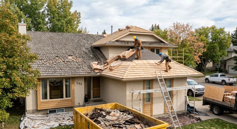 Cedar Roof Replacement in Palmer Lake, CO