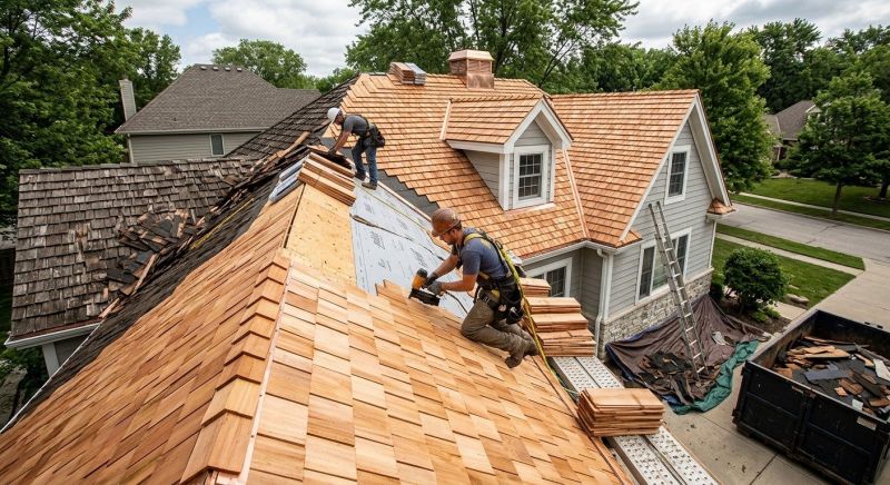 Cedar Roof Replacement in Sedalia, CO