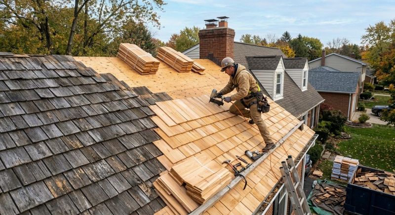 Cedar Roof Replacement in Sedalia, CO