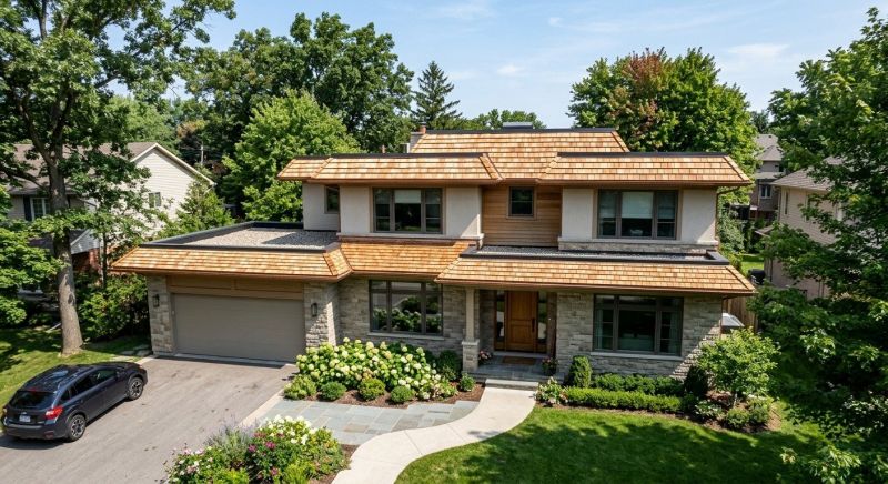 Cedar Shake Roof Construction in Englewood, CO