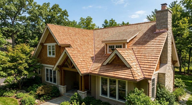 Cedar Shake Roof Construction in Morrison, CO