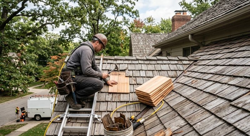 Cedar Shake Roof Repair in Adams County, CO