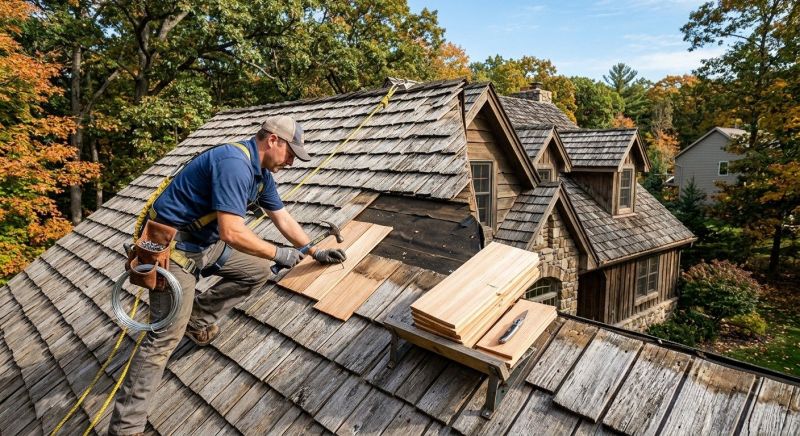 Cedar Shingles Repair in Morrison, CO
