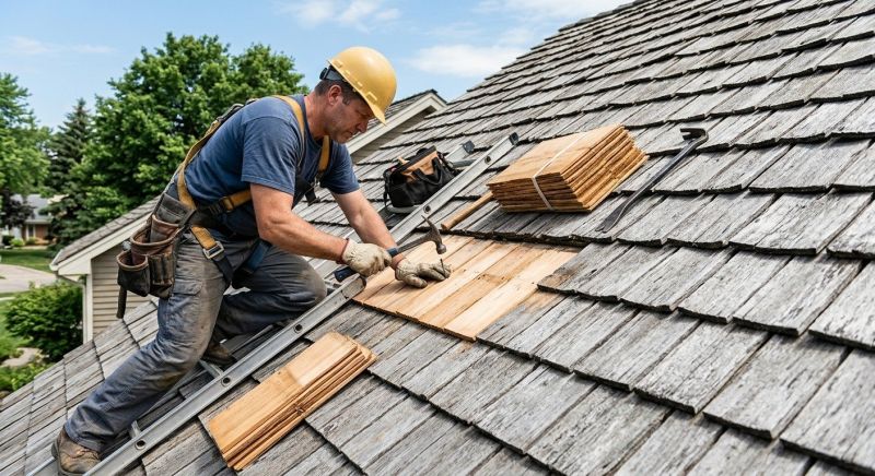 Cedar Shingles Repair in Parker, CO