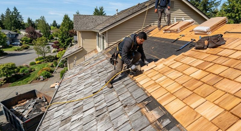Cedar Shingles Replacement in Castle Rock, CO