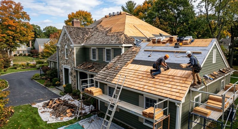 Cedar Shingles Replacement in Littleton, CO
