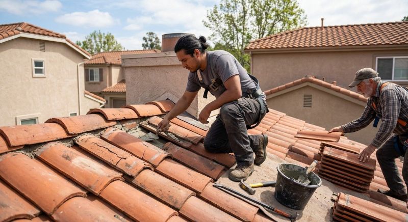 Clay Roof Leak Repair in Castle Rock, CO
