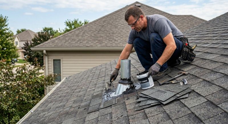Collapsing Roof Repair in Castle Rock, CO