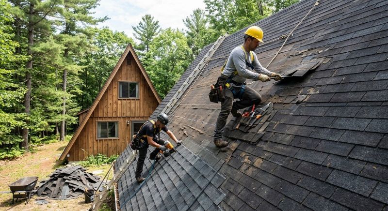 Collapsing Roof Repair in Castle Rock, CO
