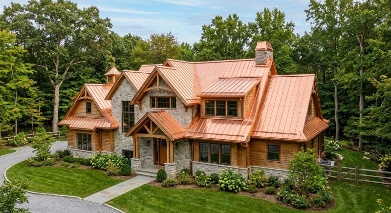 Copper Roof Repair in Castle Rock, CO