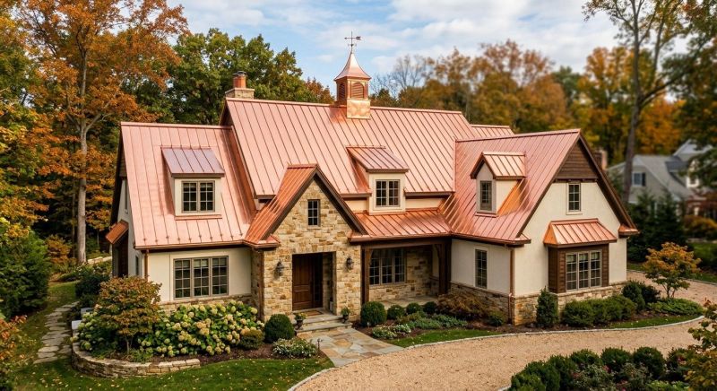 Copper Roof Repair in Castle Rock, CO