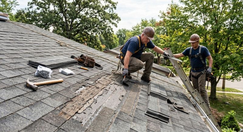Damaged Roof Repair in Douglas County, CO