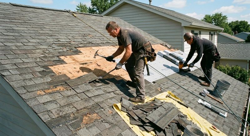 Damaged Roof Repair in Elizabeth, CO
