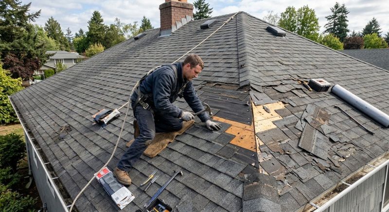 Damaged Roof Repair in Palmer Lake, CO