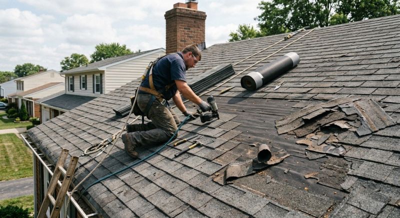 Damaged Roof Repair in Parker, CO