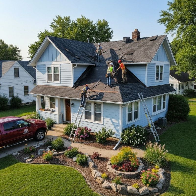 Damaged Roof Replacement in Littleton, CO