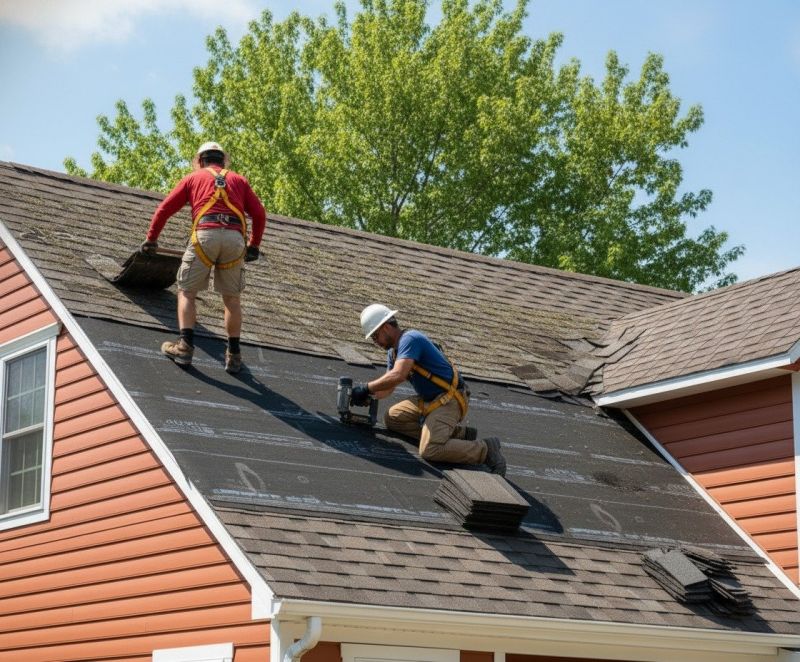Damaged Roof Replacement in Morrison, CO