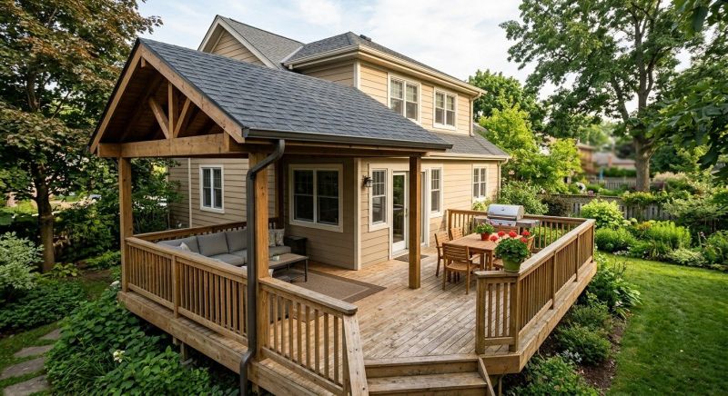 Deck Roof Construction in Castle Rock, CO
