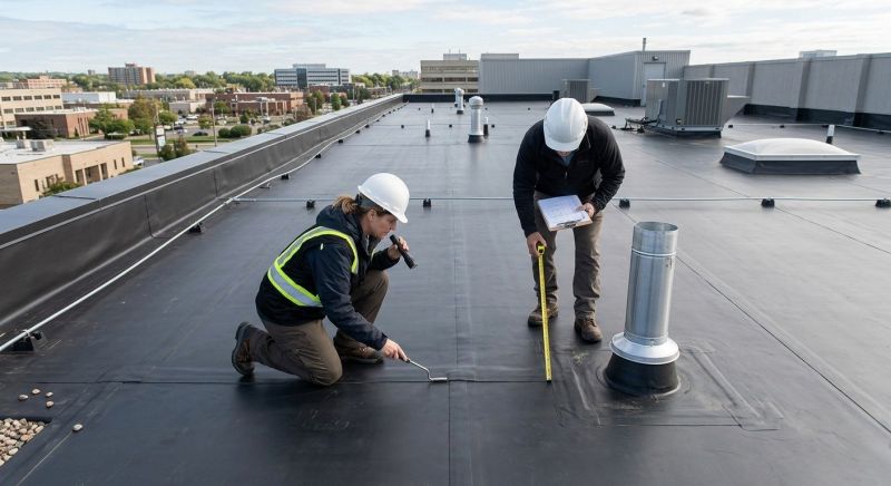 Epdm Roof Inspection in Castle Rock, CO