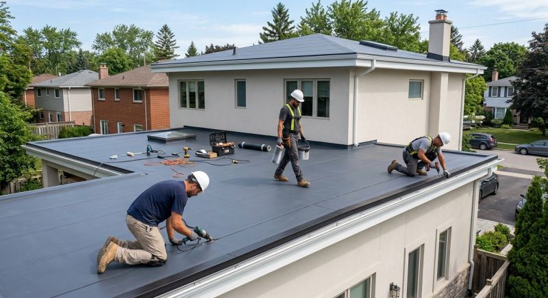 Epdm Roof Installation in Elbert County, CO