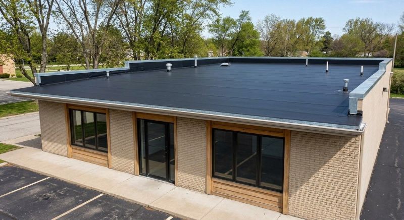 Flat Roof Installation in Elbert County, CO