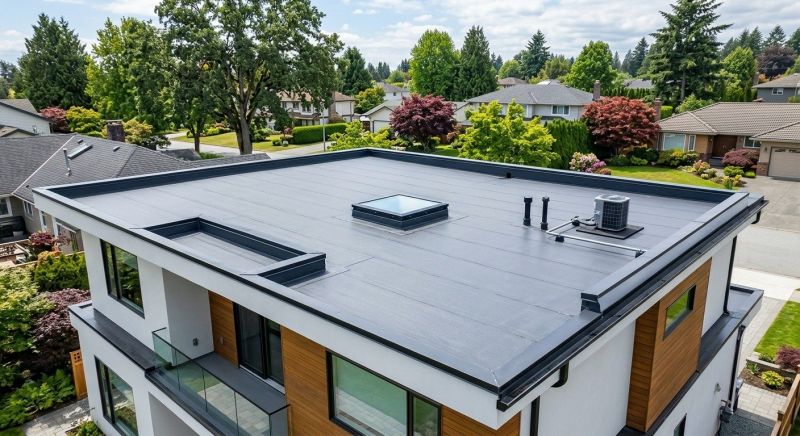 Flat Roof Installation in Larkspur, CO