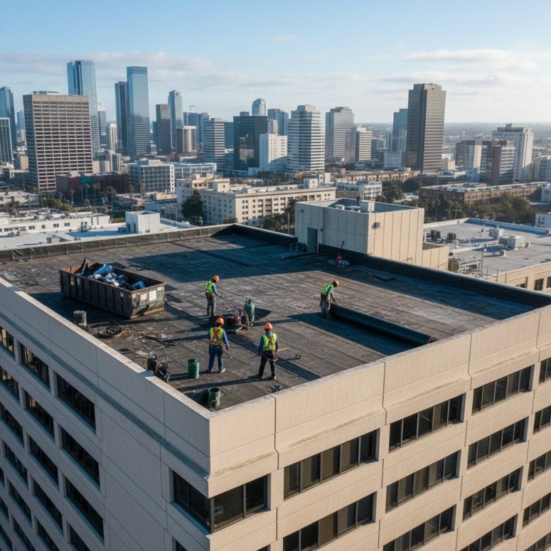 Flat Roof Replacement in Adams County, CO