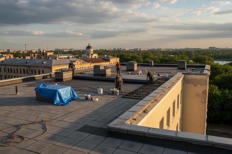 Flat Roof Replacement in Monument, CO