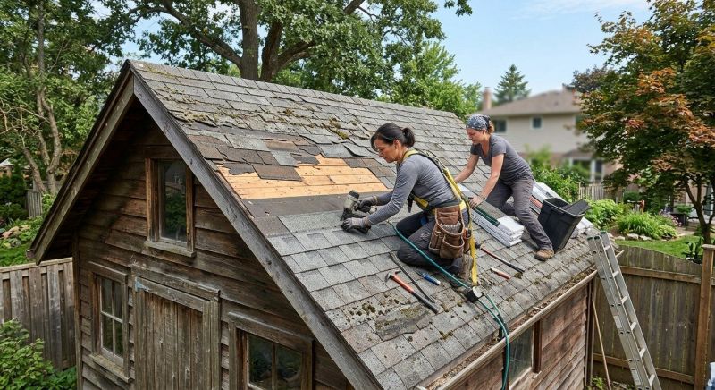 Garage Roof Repair in Castle Rock, CO