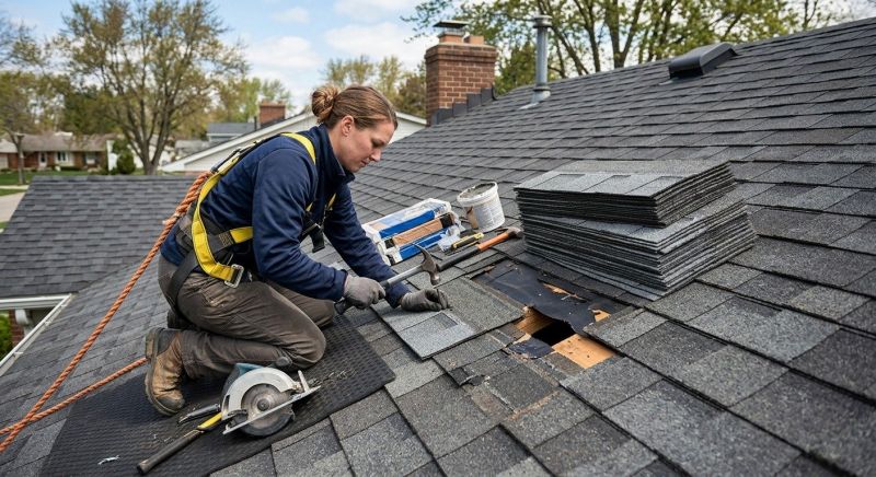 House Shingles Repair in Castle Rock, CO
