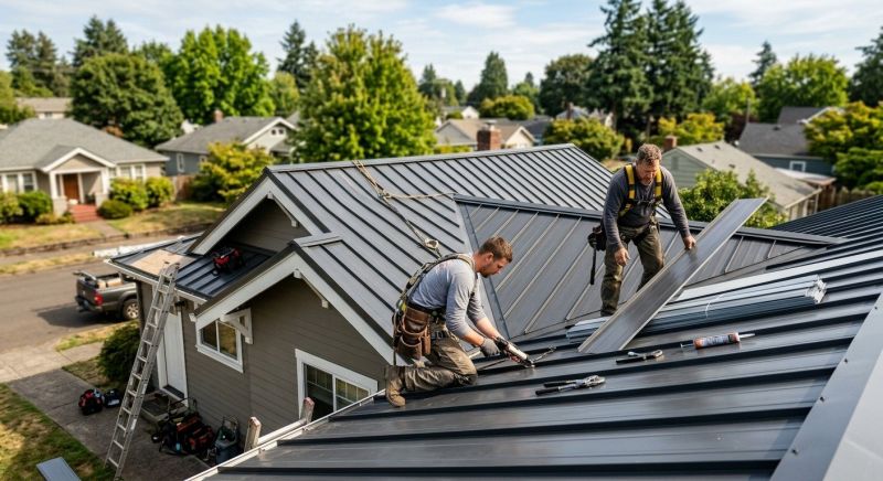 Metal Roof Repair in Larkspur, CO
