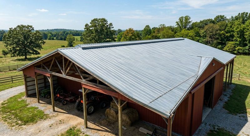Pole Barn Roof Repair in Littleton, CO