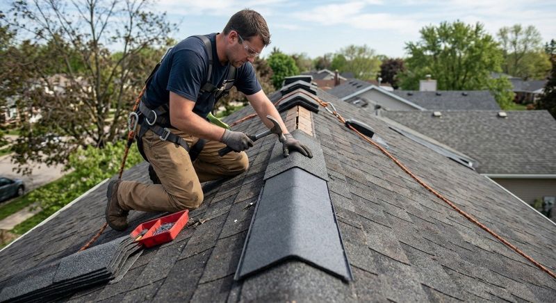 Ridge Cap Replacement in Castle Rock, CO