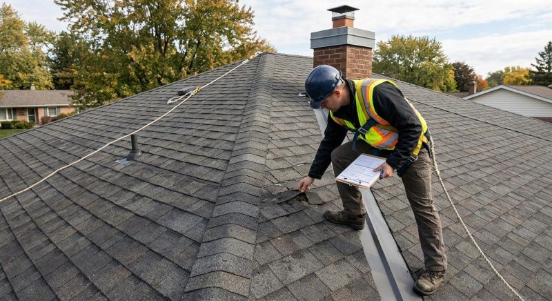Roof Damage Inspection in Aurora, CO