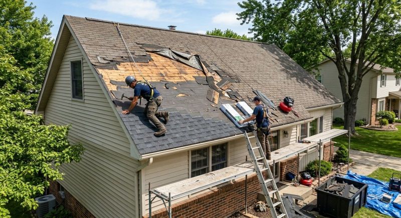Roof Damage Repair in Denver County, CO