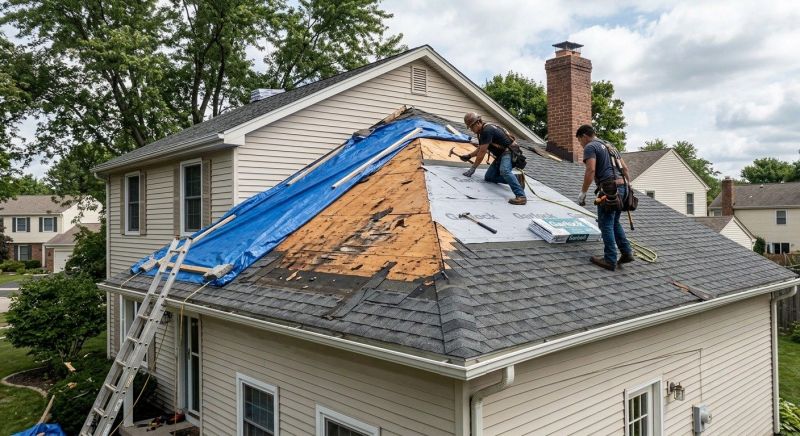 Roof Damage Repair in Elizabeth, CO